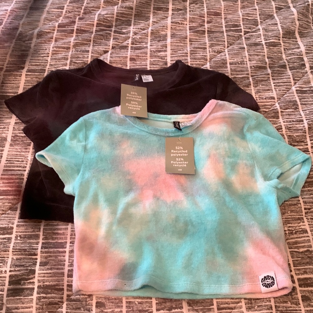 H&M Terry Cloth Crop Tops